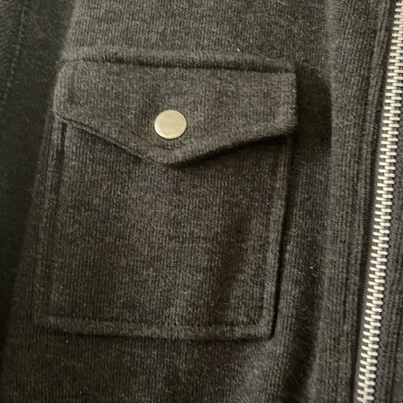 Inc international concepts Charcoal grey sweater with zipper - Picture 3 of 5